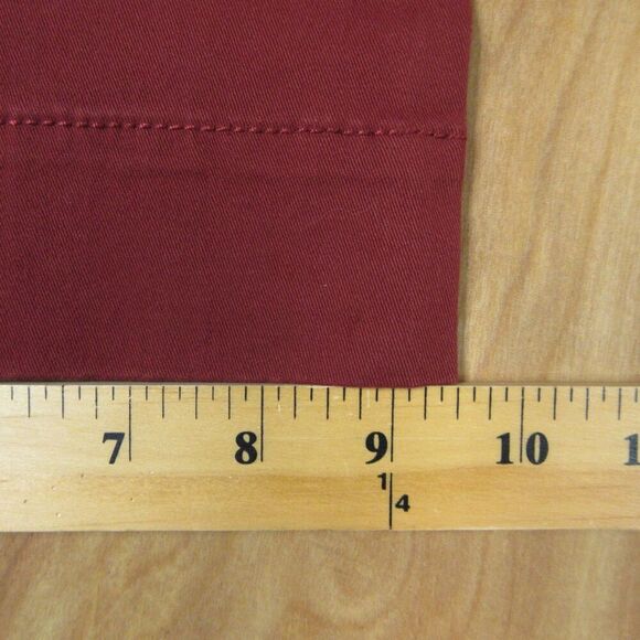 GLORIA VANDERBILT Wide Leg Tummy Control Crop Pants Sz 8 Red Rust Pull On NWT - Picture 12 of 12